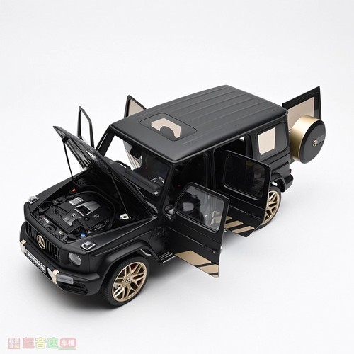 Modellino auto Almost Real 1/18 Benz G63 2024 Grand Edition metallo pressofuso nero opaco - Foto 10 di 14
