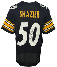 Pittsburgh Steelers Ryan Shazier Signed Pro Style Black Custom Jersey JSA Aut...