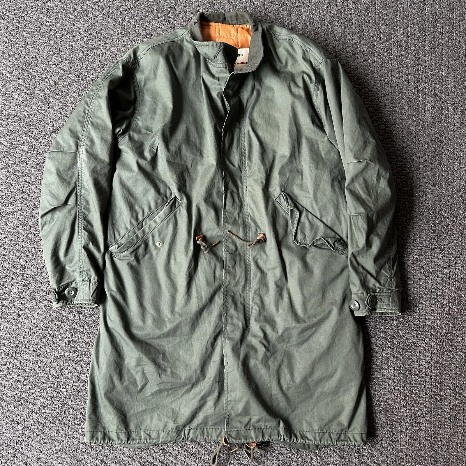 Kai-Aakmann Fishtail Parka Green Size Small Men’s N. Type 3B Flying Parka