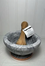 Williams Sonoma Signature Marble Mortar & Pestle Read