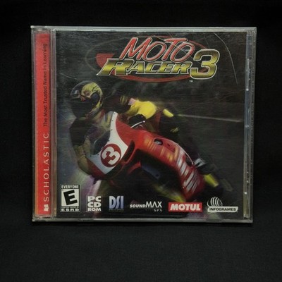 Moto Racer 3 PC CD-ROM Game E Infogrames Scholastic Racing Multiplayer