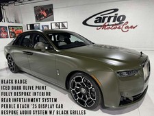 2025 Rolls-Royce Ghost Black Badge Pebble Beach '25 display car! Iced Dark