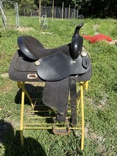 King Series Synthetic Western Saddle, 15” Seat, Used In Good Condition