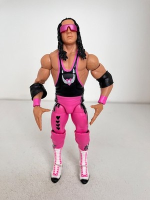 WWE Bret Hitman Hart Mattel Wrestling Actionfigur Elite Kollektion Serie 94