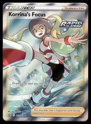 Korrina's Focus 160/163 Battle Styles Full Art Ultra Rare