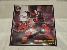 Robot Fantasy - MPP-33 - FIRE ENGINES - Inferno Oversized Rare find.