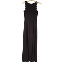 Michael Michael Kors Black Gromet Sheath Women's XS Gown Wedding Prom Formal