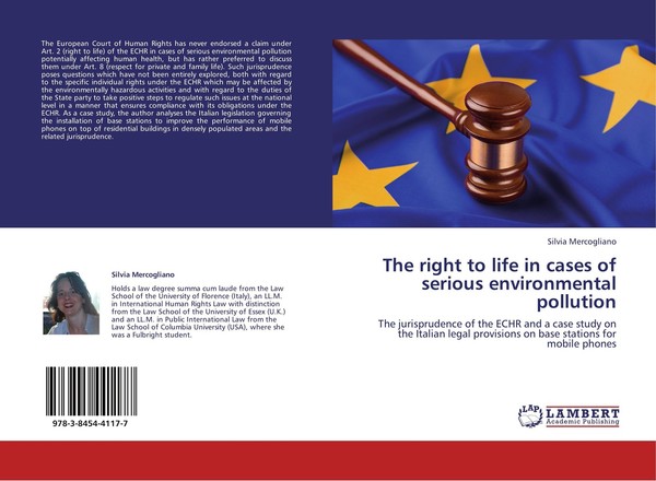 The Right To Life In Cases Of Serious Environmental Pollution Silvia Mercogliano-image