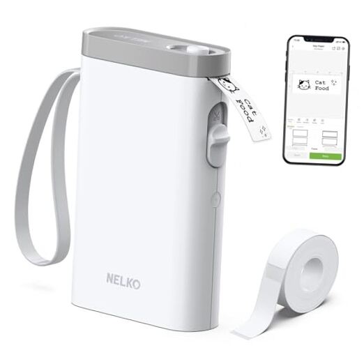 Bluetooth Label Maker P21 with Tape - Wireless Mini Portable Printer