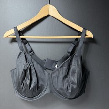 New Women's WACOAL 855451 Black Sleek Standard Underwire Bra