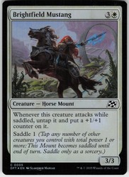 Brightfield Mustang #5 Foil Aetherdrift MTG