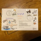 GB 1989 Sea Birds RSPB Centenary RFDC69 Flown&Signed RAF FDC BFPS2193 1001/1320