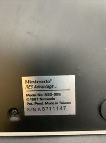 1987 Nintendo NES Advantage NES-026 Joystick/Controller Not Tested