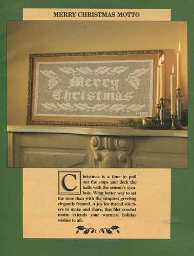 Folleto de patrones de crochet de Herrschner marzo abril 1989 - Imagen 3 de 7