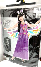 Halloween Dress up Child Different Sizes "Rainbow Butterfly Costume