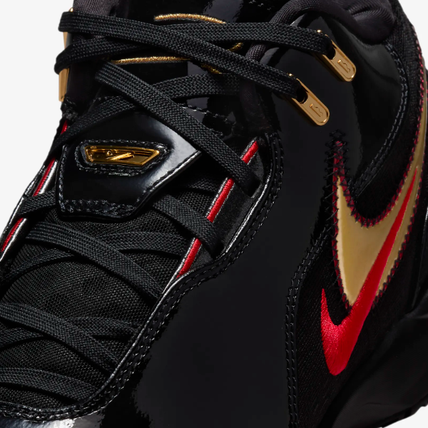 Nike Lebron NXXT Gen AMPD EP Basketball Shoes 'Black/Metallic Gold