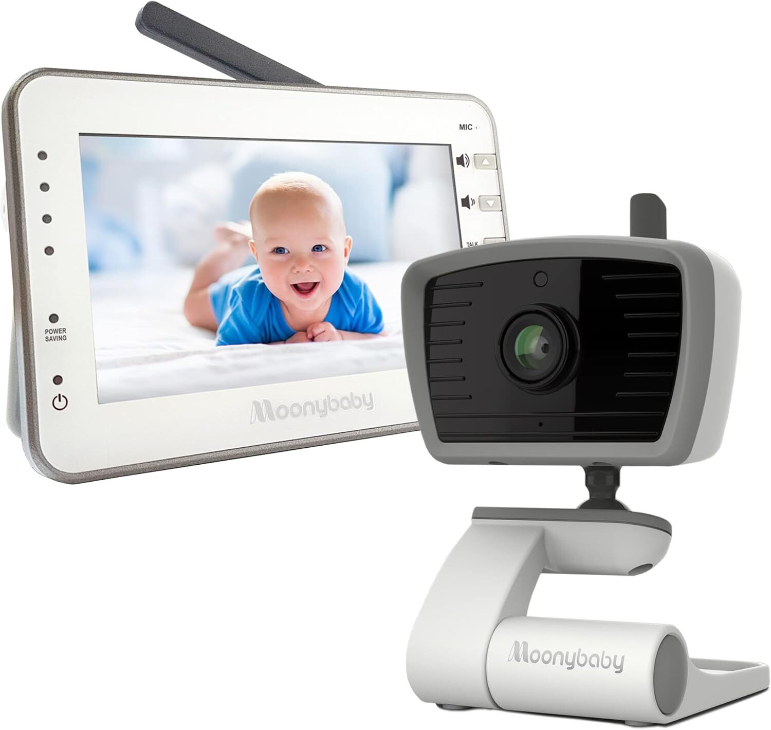 Baby Monitor with Camera and Audio, Long Range No WiFi, Room...-image