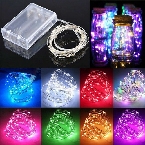 Waterproof Outdoor Garden Solar Battery Powered Fairy Lights String 100-500 LED - Picture 25 of 26