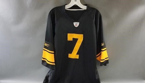 Vintage Ben Roethlisberger #7 Jersey Reebok Pittsburgh Steelers 75th - 52, EUC - Picture 2 of 15