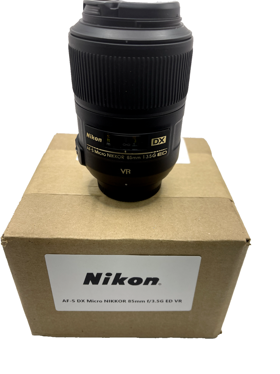 Nikon Micro NIKKOR 85mm f/3.5 DX G SWM AF-S VR IF M/A ED