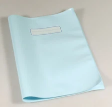 PRL) NOTEBOOK COVERS MAXI A4 CELESTE HUMMINGBIRDS FINS COVER SYSTEM ITALY 