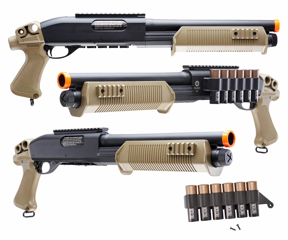 Винтовка для страйкбола Umarex TF Tri-Shot 6 мм черная/коричневая 2278994 с упаковкой из 1000 комплектов BBs - Изображение 3 из 4