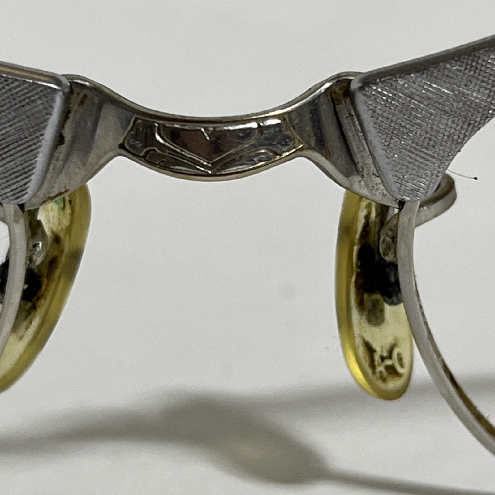 Vintage Aluminum Eyeglass Frames With Case Artcraft 4… Gem