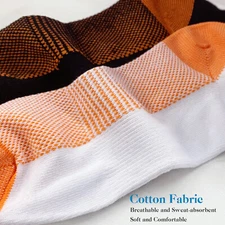 Compression Socks Running Socks Sweat and Odor Absorbent Relief Plantar Fasciiti