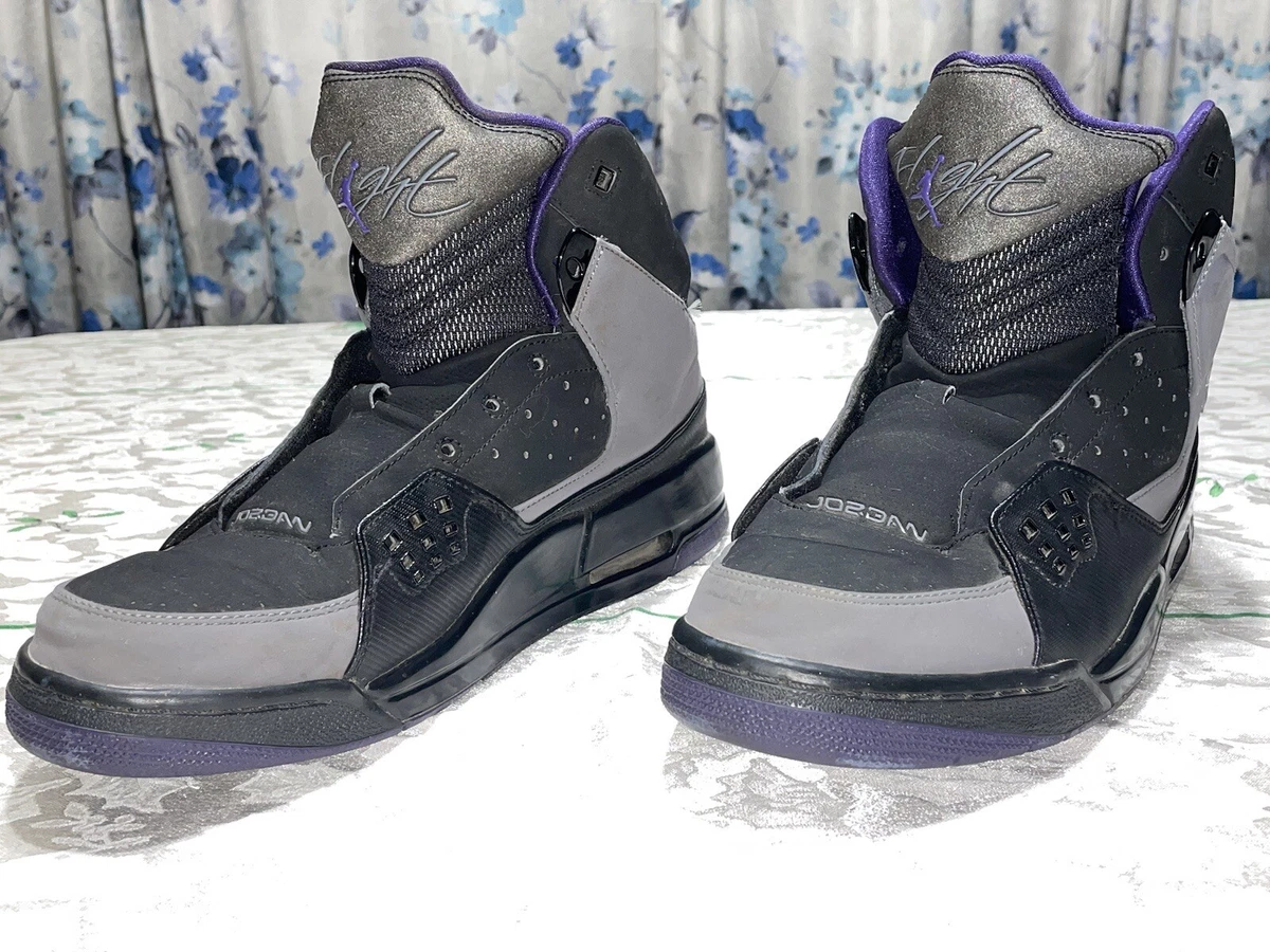 Nike Air Jordan Flight SC 1 Retro Purple Black 407492 006 Sz 12