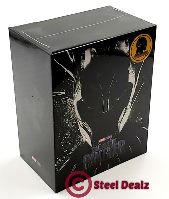 BLACK PANTHER [2D + 3D] Blu-ray STEELBOOK [BLUFANS] 1-CLICK BOXSET 
