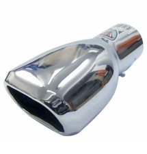 Auspuffblende Endrohr Edelstahl Oval Chrom Für MG Für Rover Für Mini Cooper