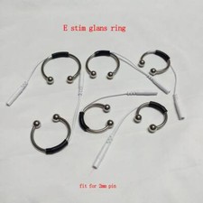 E stim Shock Glans Ring Monopolar Loop DIY Accessories Penis Ring
