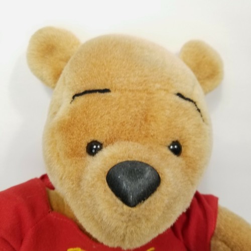Disney Winnie the Pooh Sitting Embroidered Shirt Plush Stuffed Animal Toy 14" - Picture 3 of 6