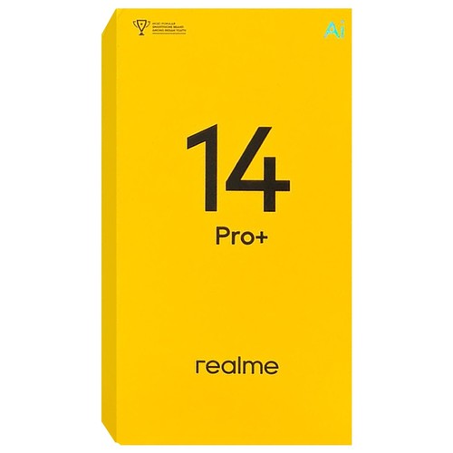 Realme 14 Pro+ 5G Pearl White 256GB + 8GB Dual-SIM Unlocked Global NEW - Afbeelding 4 van 4