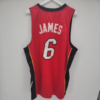 Authentic Rare Adidas NBA Miami Heat LeBron James #6 Basketball
