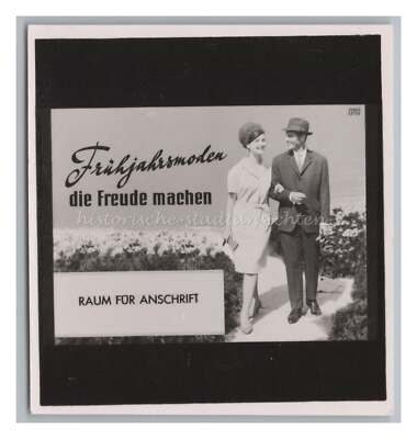 Spring fashion - DEWAG GDR advertising - old photo