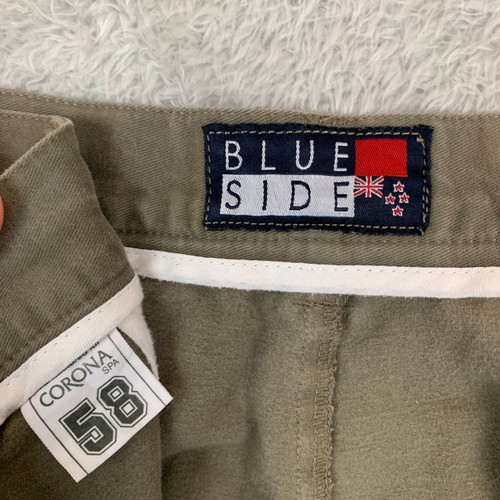 Blue Side Combat Cargo Cotton Green Pants Trousers Size Men's W39 L33 - Picture 19 of 22