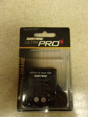 Rayovac Ultra Pro Two-Way Radio Battery RAYSX700 *FREE SHIPPING*