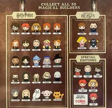 2022 Harry Potter Coles Magical Builders - Choose Your Characters