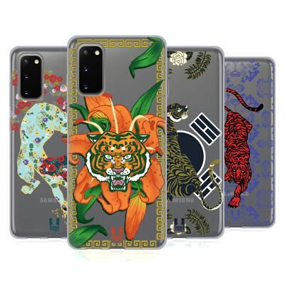 HEAD CASE DESIGNS ORIENTAL TIGER SOFT GEL HANDYHÜLLE FÜR SAMSUNG HANDYS 1