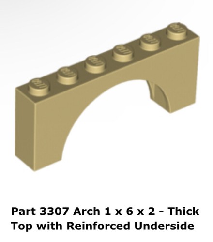 LEGO (x1) ARCH Assorted Sizes / Colors / Configuration (See Descriptions) - Picture 13 of 80