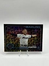 Nick Fortes 2024 Topps Series 1 Easter Holiday Foil Eggs Parallel Miami Marlins