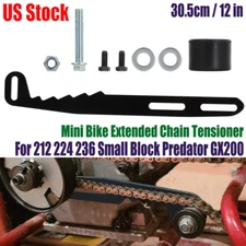 12" For Mini Bike Chain Tensioner Extended Version For 212 224 236 Small Block