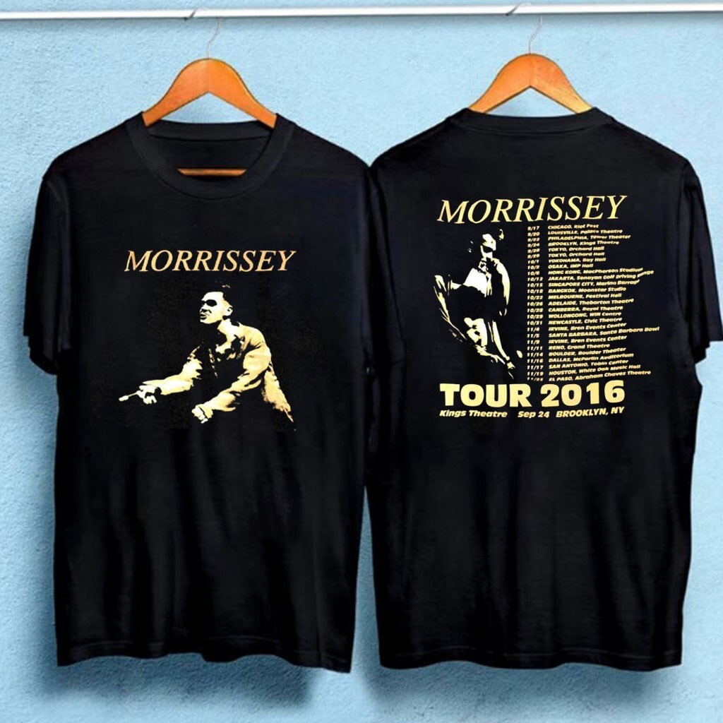 morrissey tシャツ XL New MORRISSEY tour 2016 Gift For Fans Unisex S-5XL Shirt