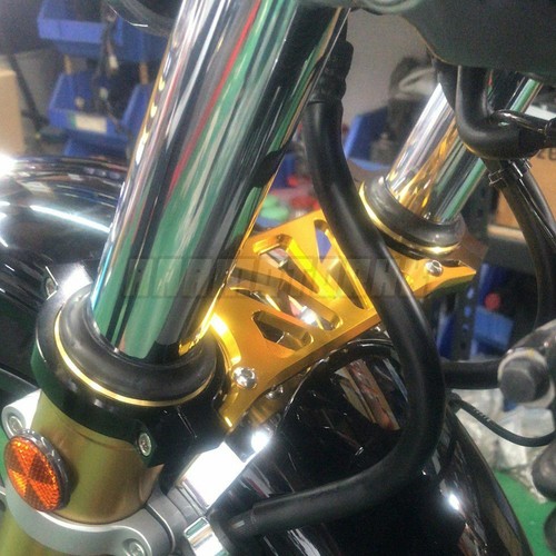 Soporte estabilizador de horquilla delantera para Yamaha RZ350 1981-1982 RZ250 RD250LC 1981-1983 - Imagen 10 de 12