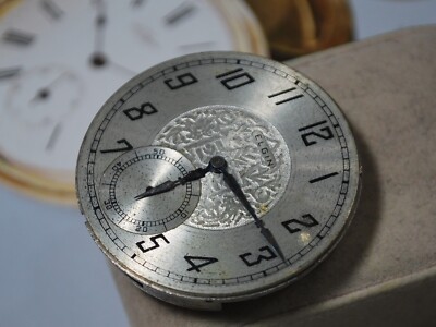Vintage 1930s ELGIN Grade 291 16s 7J Pocket Watch Movement --For