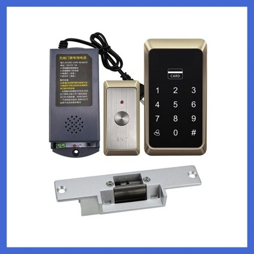 Wiring-free Wireless 1K User 125KHz EM/ID Standalone Access Control+Strick lock - Picture 18 of 25