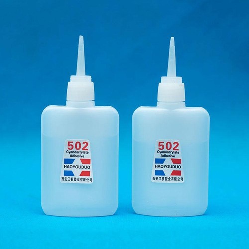 Super 502-Glue Adesivo Cianoacrilato Adesione Immediata Riparazione Rapida 70ML❁✅ - Foto 4 di 8