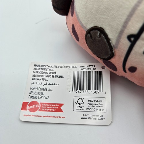 Nuevo Juguete de Peluche Cuutopia Star Wars Ashoka Loth Cat Mattel Disney Exclusivo - Imagen 5 de 10