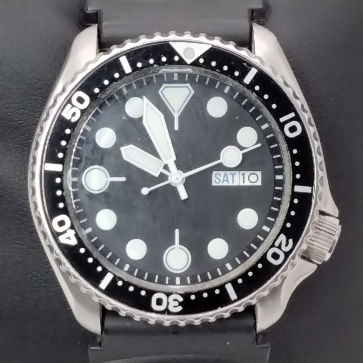 Seiko 7S26 0020 Drivers Watch Mens Pre-owned After Market Seiko 7S26 0020 Drivers Watch Mens Pre-owned After Market